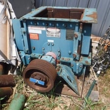 Jeffrey #30-FTE, hammer mill, 21" x 21.25" feed opening, 22.5" x 35" discharge