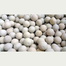 Ceramic grinding media, 16 drums, 1" size