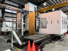 5.12" Ikegai #NB130P, CNC horizontal boring mill table type, 137.8" X-Axis, 98.42" Y-Axis, 2500 RPM, 35 HP