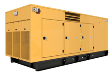 500 KW Caterpillar #DG500, Natural gas generator set, 120/208 Volts, 1800 RPM, CG18 engine, sound attenuated