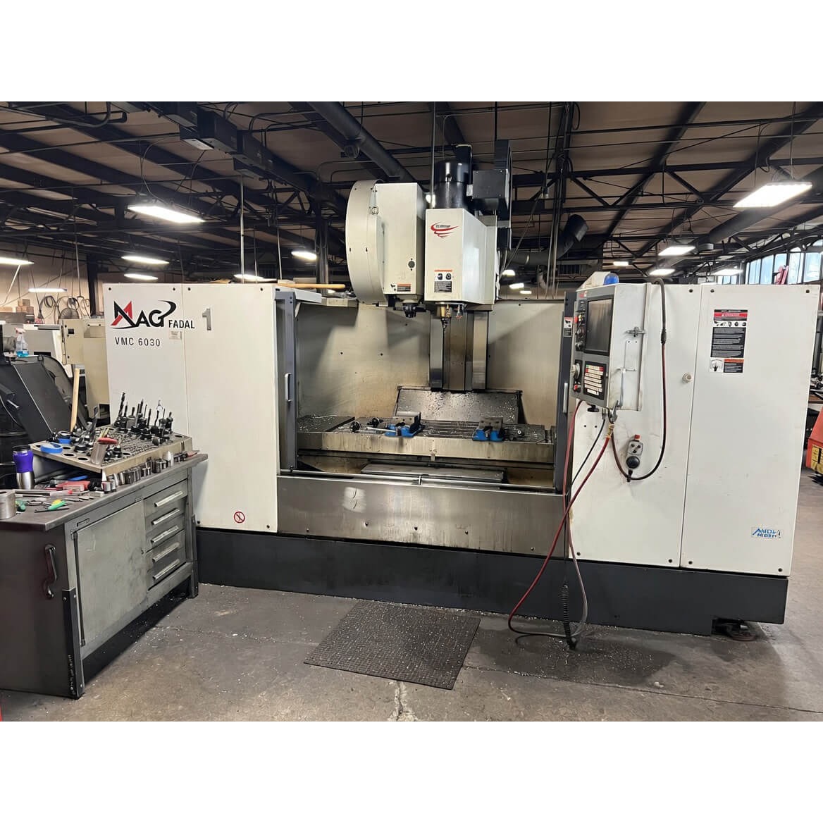 MAG Fadal #VMC6030HT, CNC vertical machining center, 24 automatic tool changer, 60" X, 30" Y, 30" Z, 10000