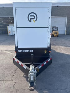 144 KW Shindaiwa #DGK180F, Kwiet mobile diesel generator set, Isuzu 6HK1 engine, 714 hours, Tier 4 Final