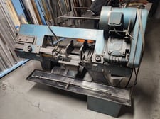 8" x 12.75" Enco #HVB-108G, horizontal / vertical bandsaw, coolant tank & pump, 1984