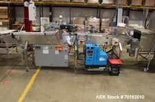 Doboy #752, automatic, dual head carton former, glue, up to 140 trays/min