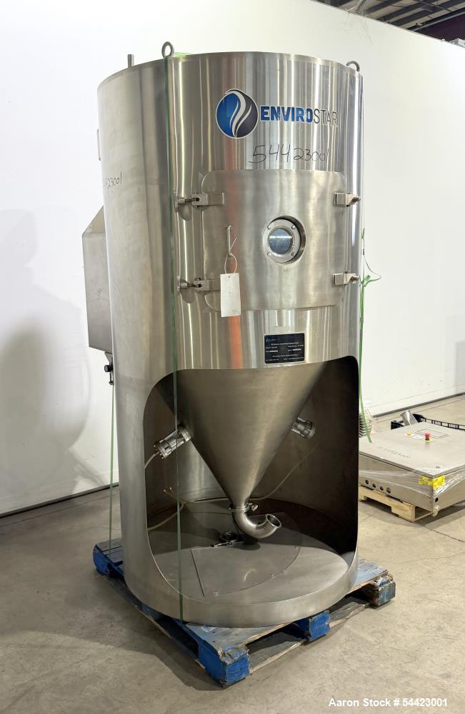 EnviroStar #ES-500, centrifugal spray dryer, Stainless Steel, PLC
