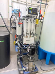 Siemens #EPV, RO/SDI water purification system, 5.2 GPM