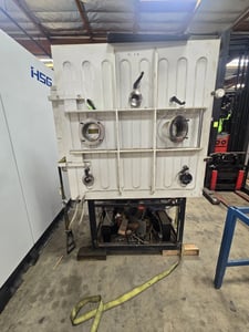 Varian, Stainless Steel thermal evaporator, 42" / vacuum deposition chamber, as-is