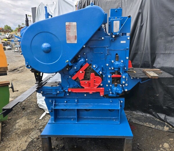 72 Ton, Ficep #ST/Super 16, mechanical ironworker, punching and shearing