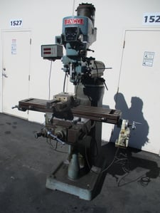 Enco #100-1529, vari-speed vertical milling machine, w/ digital read out
