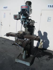 Enco #100-1529, vari-speed vertical milling machine, w/ digital read out