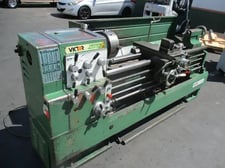 16" x 60" Victor #1660E, gap bed engine lathe, w/ tooling