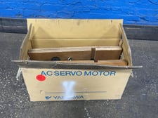 7500 W Yaskawa Electric #SGMG-75A2AB, AC servo motor, 1500 RPM, 2011