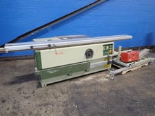 Mini Max #S/300W, sliding table saw, 7.5 HP, 230 V.