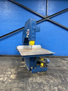 RJE Machinery, vertical band saw, 48" x 48", 5 HP