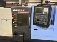 Daewoo Doosan #Lynx-220LM, 3-Axis CNC Lathe, 20.1" swing, 20.1" machining length, 6" chuck, 2" bar, 9.8"