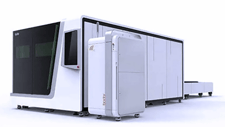 Bodor #P4, Fiber Laser Cutter, 12 KW, 13' x 6.5' work area, Dual Shuttle Table, BodorMAX Resonator, Chiller