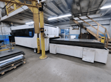 Messer #FiberBlade-V-3015, Fiber Laser Cutter, 8000 watt, 5' x 10' table, 120" X, 60" Y, 4.72" Z, Chiller