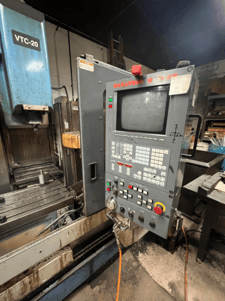 Mazak #VTC-20C, CNC Vertical Machining Center, 3-Axis, 65" X, 20" Y, 20" Z, 79" x 20" Table, 20 HP, 10000