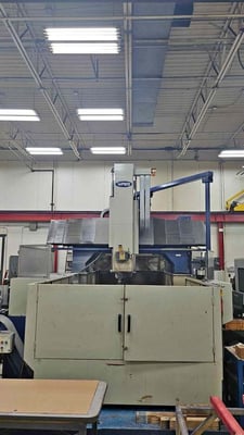 Viper #VMC-B3000, CNC Vertical Machining Center, 3-Axis, 118" X, 77" Y, 28" Z, 30 HP, 8000 RPM, Mitsubishi
