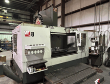 Haas #VF-8/50, CNC Vertical Machining Center, 4-Axis, 64" X, 40" Y, 30" Z, 36" x 64" Table, 30 HP, 10000 RPM