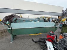 16 gauge x 10' Tin Knocker #1016, Manual Leaf Brake