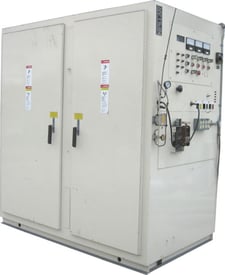 Image for 30 KW Pillar #CE300, RF induction heating generator, 450 KHz, 70 KVA, 220/440 V., 3-phase