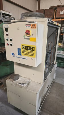 Koolant Koolers #HAV-5000-P-SO-CL, industrial chiller, 5 HP, 460 V.