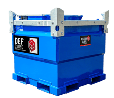 Western Global portabe DEF cube tank, 136 gallon, 46" x 46" x 45"