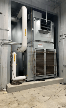 1 Fan, Evapco TFCSC1L-33103-20M4, Ammonia/Freon Evaporator Coil- 30 TR, Low Temperature (2 available)
