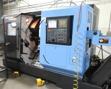 Daewoo Doosan #PUMA-TT1500SY, CNC turning center, twin spindle/twin turret, 6,000 RPM, 20 HP, 2.44" bore