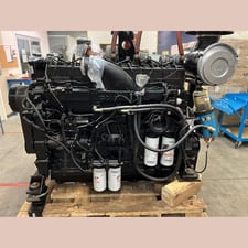 800 HP Cummins #QSK19G4, Diesel Engine, 1500 RPM, Inline 6, 19L, 846 hours, 2012