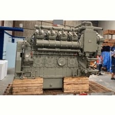 1753 HP General Electric #8V228M, Marine Diesel Engine, 900 RPM, 8-Cyl