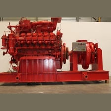 2250 HP Paxman #12RP-2000, Marine Diesel Engine, 1500 RPM, 1680kW, 12-Cyl, 1975