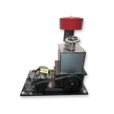 16" x 14.5" Industrial plastic granulator knife shredder, 8" diameter single shaft rotor, 10 HP, 208-230/460