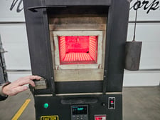8" width x 6" H x 12" D Grieve #BMPC8126, Bench Top Furnace, 2000°F max. temperature, 10 amps, Honeywell