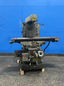 Polamco #FWD32, Horizontal Mill, 50" x 13" tbl, 7.1 KW, 220 V.