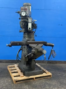 Bridgeport, Vertical Mill, 42" x 9" tbl, 1 -1/2 HP, 230/460 V.