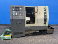 Hardinge #CS-42, CNC Lathe, 1-1/2" bore, 16.5 KW, GE Fanuc O-T