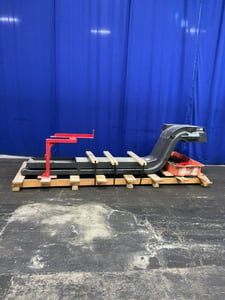 Enomoto #V760EX, Chip Conveyor, 14" width, 123" L, 2025