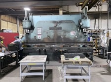440 Ton, Cincinnati #400H, hydraulic press brake, 16' overall, 460 V., 3-ph, 1967