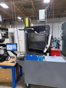 DMG, Mori #EcoMill-70, CNC 5-Axis vertical machining center, 32 automatic tool changer, 27.6" X, 17.7" Y