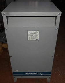 75 KVA 416 Primary, 120/240 Secondary, Emerson ES1C33H75S, General Purpose Dry Type Transformer, 625/313
