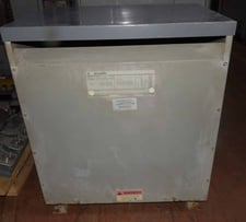 45 KVA 480 Primary, 208Y/120 Secondary, General Electric 9T23Q3573, Dry Type Transformer, NEMA class AA, 3PH