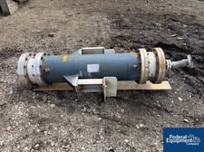 118 sq.ft., ITT, Heat Exchanger, 304 Stainless Steel tubes, Carbon Steel shell, 152/152 psi, 1996