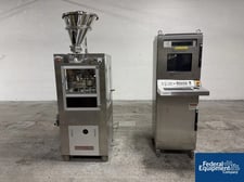 5 Ton, Hata #HT-AP-18SS-U, Rotary Tablet Press, single side, 18 station, 108,000 TPH, 16mm diameter, upgraded