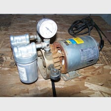 Cole-Parmer, Rotary Vane Vacuum Pump, 1/3 HP, 115 V., 1725 RPM