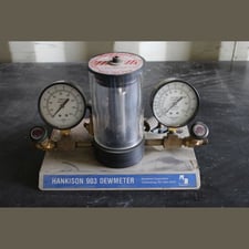 Hankison #903, Dewmeter, sample pressure gauge, dew-point temperature gauge (2 available)