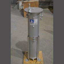 Shelco #BFS-2SB-2, Stainless Steel Bag Filter, 70 GPM, 150 PSI, #2 bag, 2" FNPT, 45" x 8" diameter