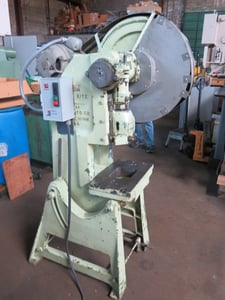 20 Ton, Press-Rite #2, Mechanical Clutch Punch Press, 2" stroke, 2" adj., 7" Shut Height, 2" bore, 185 SPM, 2