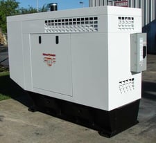 45 KW Yanmar #MP45, diesel generator set, enclosed, single phase, Tier 3